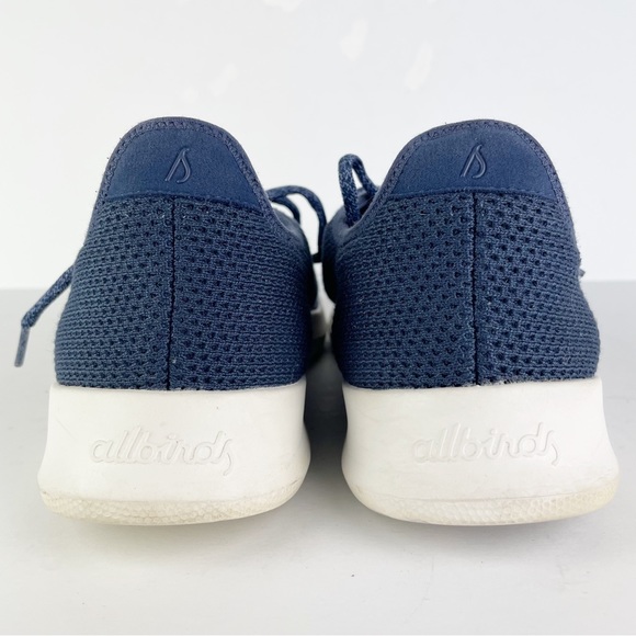 Allbirds Tree Runners Marine Blue Running Athletic Shoes Sneakers - Picture 5 of 12